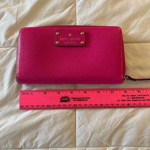 Kate Spade wallet pink